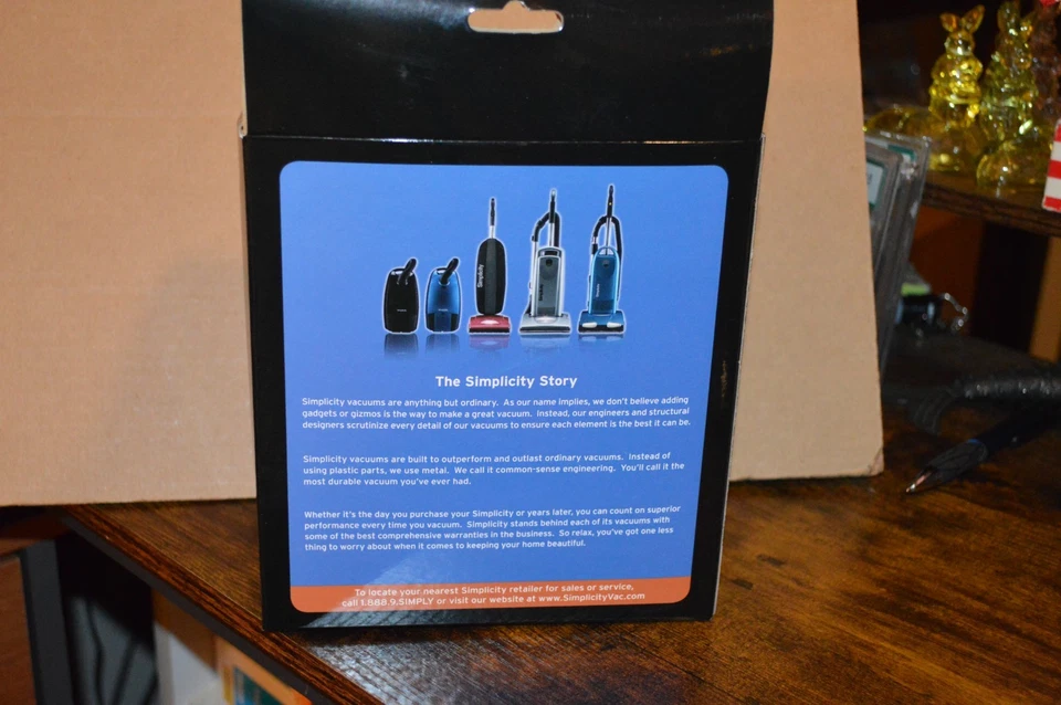 Simplicity Synchrony Genuine HEPA Media Vacuum Bags Type W - 6 PK Item- SWH-6 - Image 2 of 4