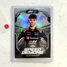 2025 Topps Chrome Formula 1 F1 Oliver Bearman Speed Demons Rookie Rc