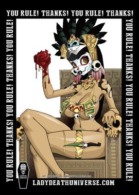 La Muerta: Retribution Campaign Metallicard