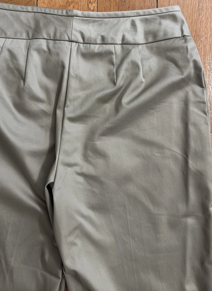 Worthington женщин изогнутый крой платье капри брюки хаки размер 8. - Изображение 4 из 4