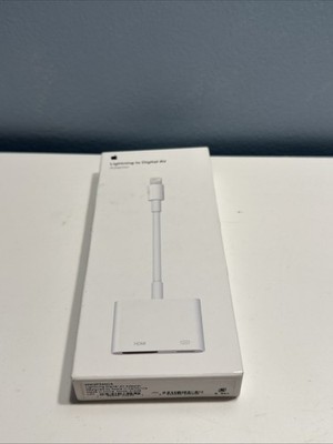 New Apple Lightning Digital AV Adapter HDMI To iPhone iPad MD826AM/A-Genuine