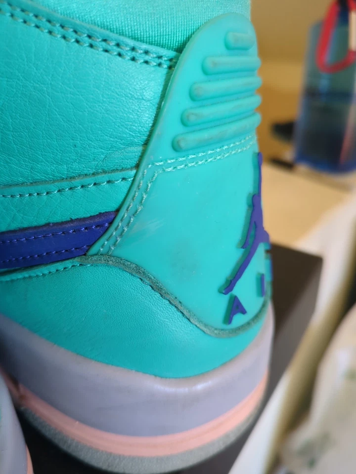 Tenis de baloncesto Nike Air Jordan Legacy 312 Hyper Jade para hombre 10,5 AV3922-348 Foto 4 de 4