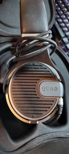 Auriculares para audiófilos magnéticos planos Quad ERA-1 + Estuche - Excelente estado - Imagen 2 de 10