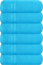 Ultra Soft 8 Piece Bathroom Towel Set 100 Ring Spun Cotton Highly Absorbent