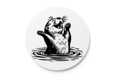 Black Happy Funny sign For Home or Office