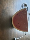 Scentsy Watermelon Electric Wax Warmer, Ceramic Wall Plug-In, Red Glossy (RARE) — photo 1