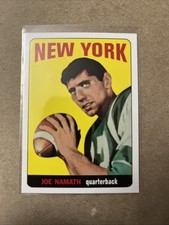 2012 Topps Rookie Reprint #122 Joe Namath New York Jets Football Card HOF A1B9. rookie card picture