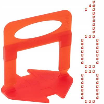 1,5 mm Clips, 100 Stück, X-Level Fliesennivellierungssystem