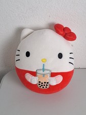 Squishmallows 8" HELLO KITTY WITH BOBA Plush Sanrio Hot Topic Exclusive