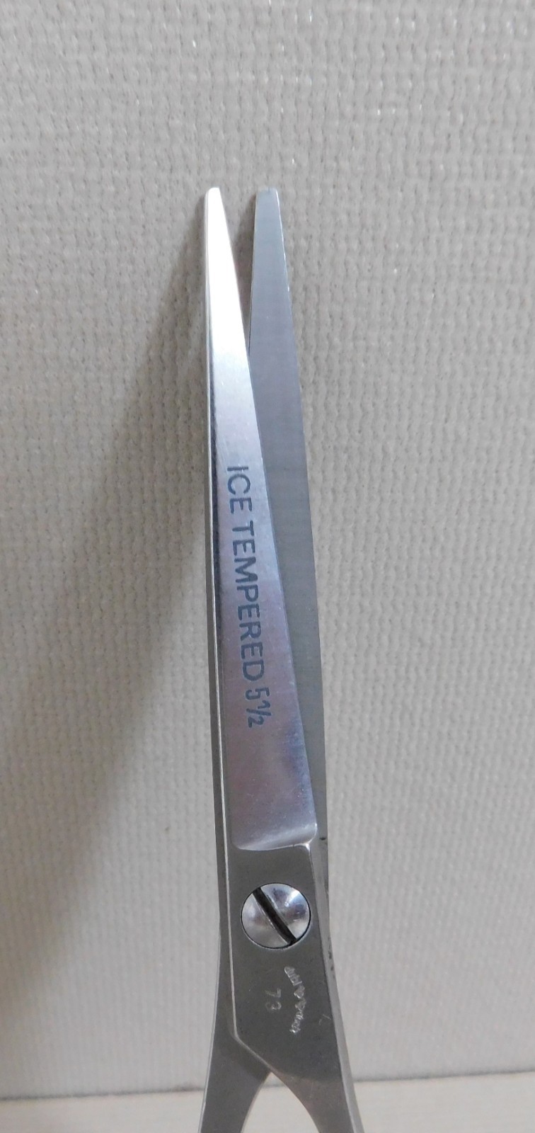 VTG Pearl Duck Barber Shears Scissors Dubl Duck 73 Solingen Germany Hairdressing