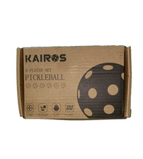 KAIROS 6-Pcs USAPA Approved Pickle Ball 40 Holes Yellow NEW 