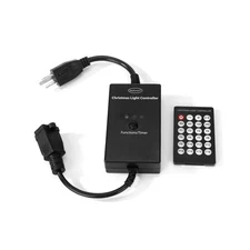 StarDunes Christmas Light Controller - 16 Dazzling Flash/Fade Functions, 5 Timer