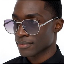 Sunglasses UV400 Protection Stylish Men Fashion Eyewear Sophisticated 2026 Gafas