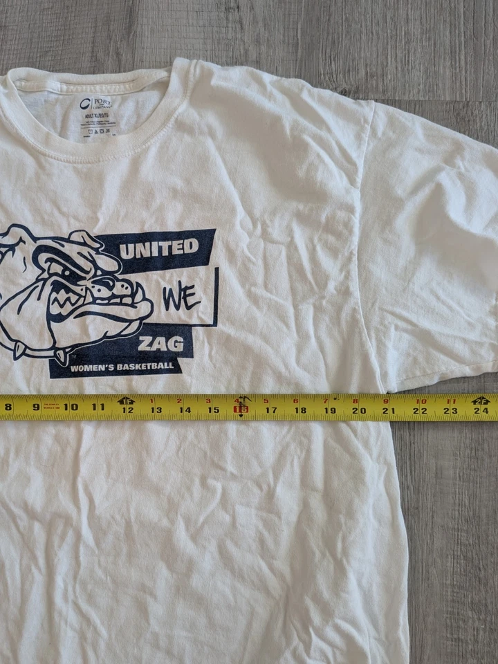 Gonzaga Bulldogs  Women's Basketball Adult XLarge UNITED WE ZAG   - Image 3 of 4