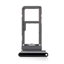 Single Sim Card Tray Holder Replacement for Samsung S8, S8+ Plus MIDNIGHT BLACK