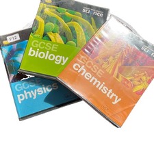 OCR GCSE Science Textbook set Biology Chemistry & Physics Oxford see description