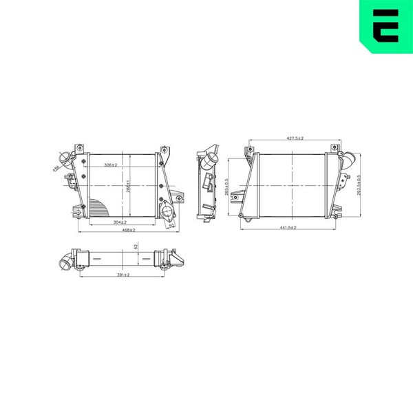 Era LadeluftküHler 672031 FüR Nissan Trail 1 T30 Dci 4X4-image