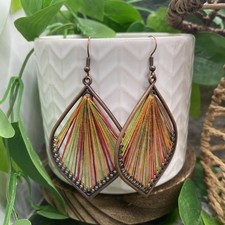 3 Earring Set Bohemian Retro Ethnic Tribal Dangle Drop New Free Ship B8664