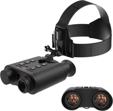 GTGUARD 4K Night Vision Goggles, 600M Rangefinder Binoculars, 8X Zoom