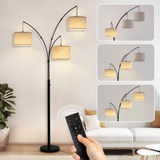 Floor Lamps for Living Room, 2400LM Super Bright Arc Floor Lamp with Remote C...
