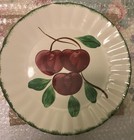 1940s Vintage Lot Of  7 Blue Ridge 9 1/2” Dinner Plates Crab Apple — photo 7