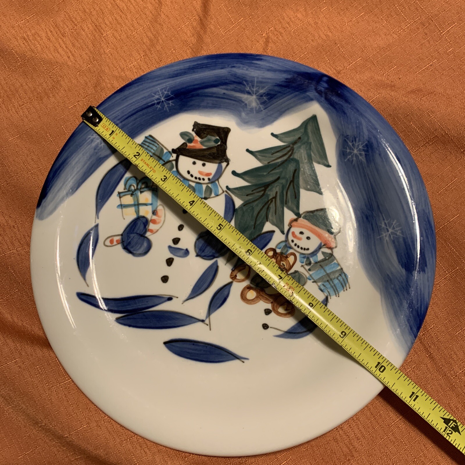 Tabletops Unlimited China Co. WINTERLAND CHRISTMAS Dinner Plate M2 eBay