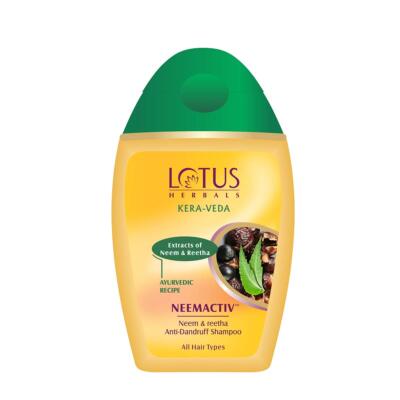 Lotus Herbals Kera-Veda Neemactiv Neem and Reetha Anti Dandruff Shampoo 150ml-