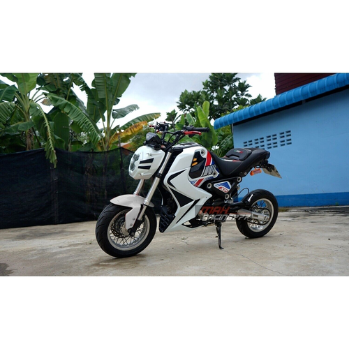 WHITE SET FAIRING BELLY PAN SIDE FRAME GUARD BODY FIT FOR HONDA GROM 21-24 - Picture 6 of 11