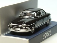 Norev Panhard Pl 17, 1962, Schwarz - 451733 - 1:87