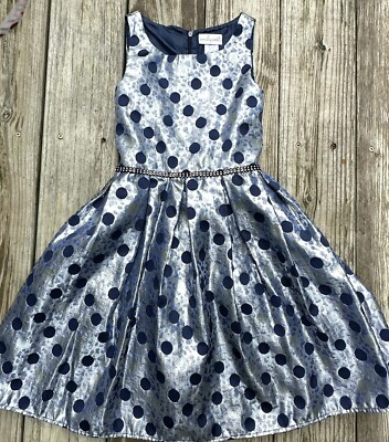 blue polka dot prom dress Polka Dots Tulle Sweetheart Neck Ball Gown Black Prom Gown with Bow Tie Straps ARD3062