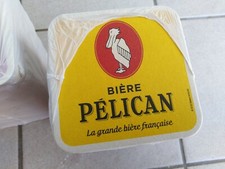 Sous verres bock coasters bière pélican pelforth paquet de 100 environ n3