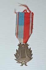 -MEDAILLE CONFEDERATION MUSICALE de FRANCE COLLECTION FANFARE MUSICIEN
