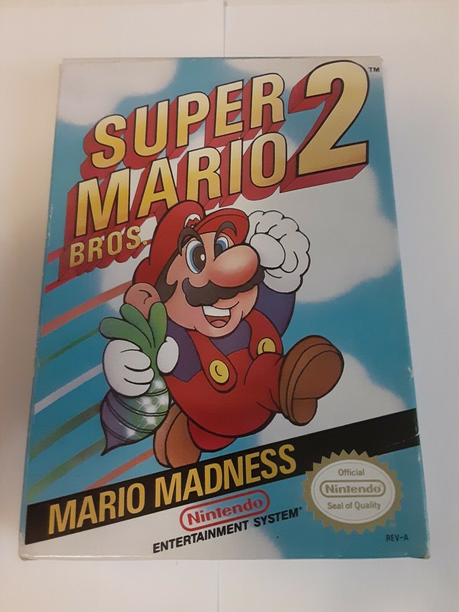 NES  SUPER MARIO BROTHERS 2 アメリカファミコン Super Mario Brothers 2 NES Nintendo Game