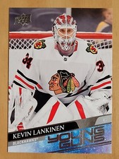 Kevin Lankinen 2020-21 Upper Deck Young Guns Rookie RC #497 Vancouver Canucks