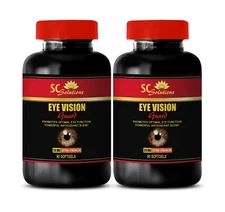 lutein and zeaxanthin, EYE VISION GUARD 24mg - eye support 2 Bottle 120 Softgels
