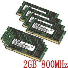 RAM notebook 20 GB 16 GB 8 GB 4 GB 2 GB PC2-6400S DDR2-800 SODIMM per ELPIDA LOTTO UK