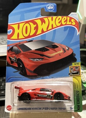 2024 Hot Wheels Red Lamborghini Huracan LP 620-2 Super Trofed 239/250 HW Exotics