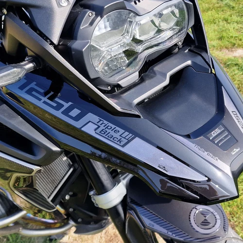 Stickers 3D Compatible With BMW R 1250 GS Triple Black 2022 Protection Fairing