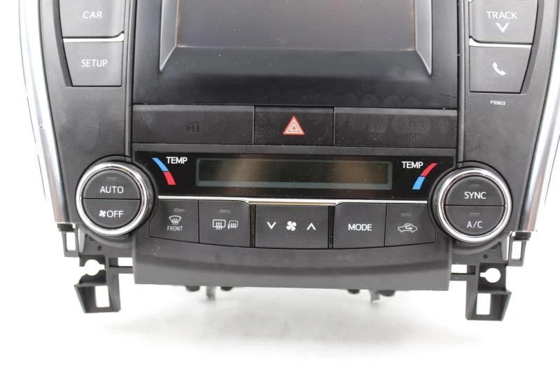 Equipo de audio pantalla y receptor de radio Toyota Camry 2015 OEM #6779 Foto 2 de 4