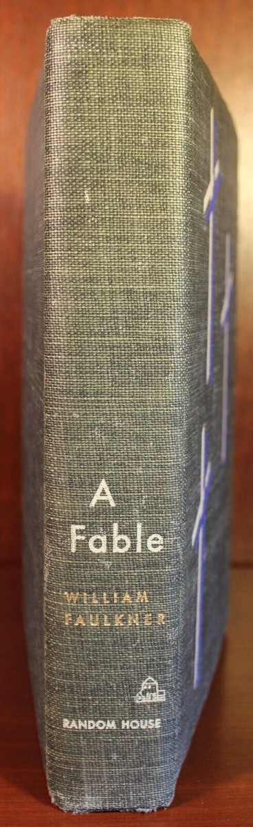 William Faulkner / A Fable 1st Edition 1954 | eBay
