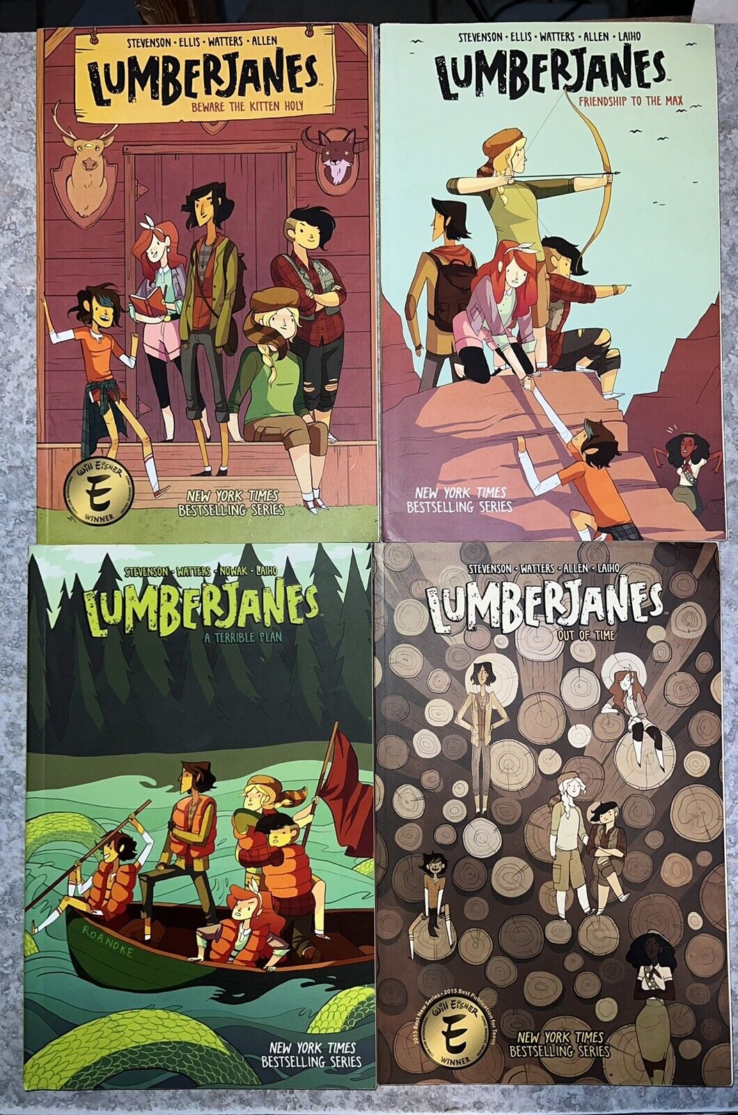 Lumberjanes Graphic Novels/Comics Vol 1-4