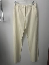 Versus Versace Cream Donna Pants Size 26 NWT