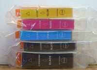 Tinte 5Er Set FüR Canon CLI-526 Bk C M Y Pgi-525Bk Pixma Ip 4840 4850 4900 4950