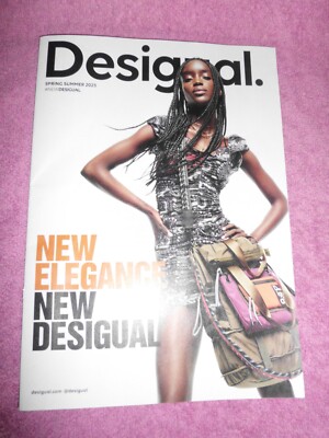 DESIGUAL 2023 Prospekt Nathy Peluso Maitrepierre  M.Christian Lacroix  Werbeheft