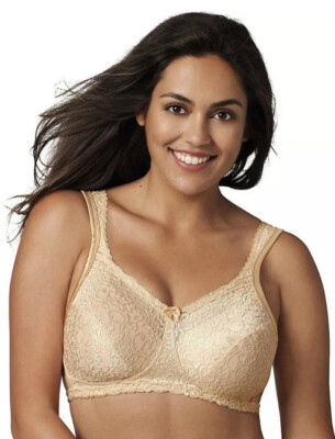 NWT Playtex 18 Hour Bra Breathable Comfort Lace Womens Wirefree