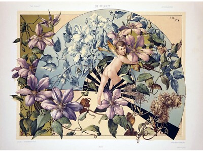 13111.Decoration Poster.Wall Room home art vintage design.Children Fantasy Fairy