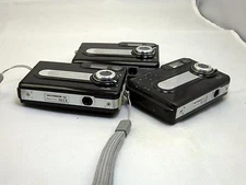 VistaQuest VQ 3015 camera for parts not working (lot of three) 