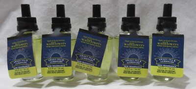 Bath & Body Works Wallflower Refill Bulb Lot Set of  5 SWEET TEA & LEMONADE