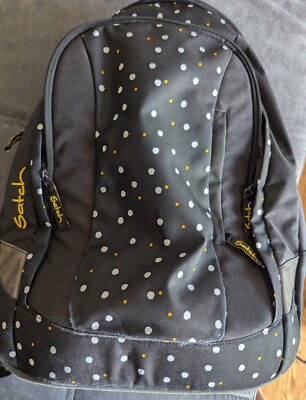 satch schulrucksack schwarz