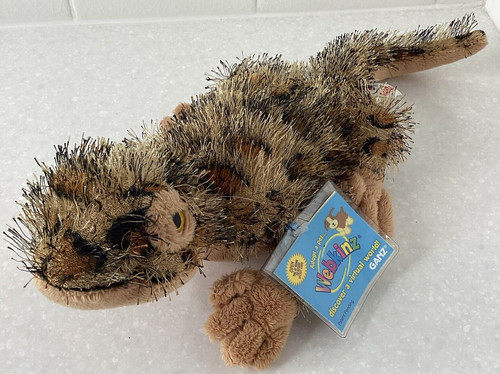 Jellycat Frankie Frilled Neck Lizard Doll with Tags Brand New Rare